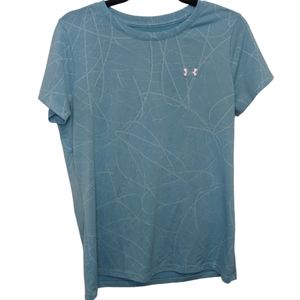 Under Armour HeatGear Light Blue T-Shirt M 💧